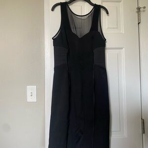 BEBE Black Bandage Dress